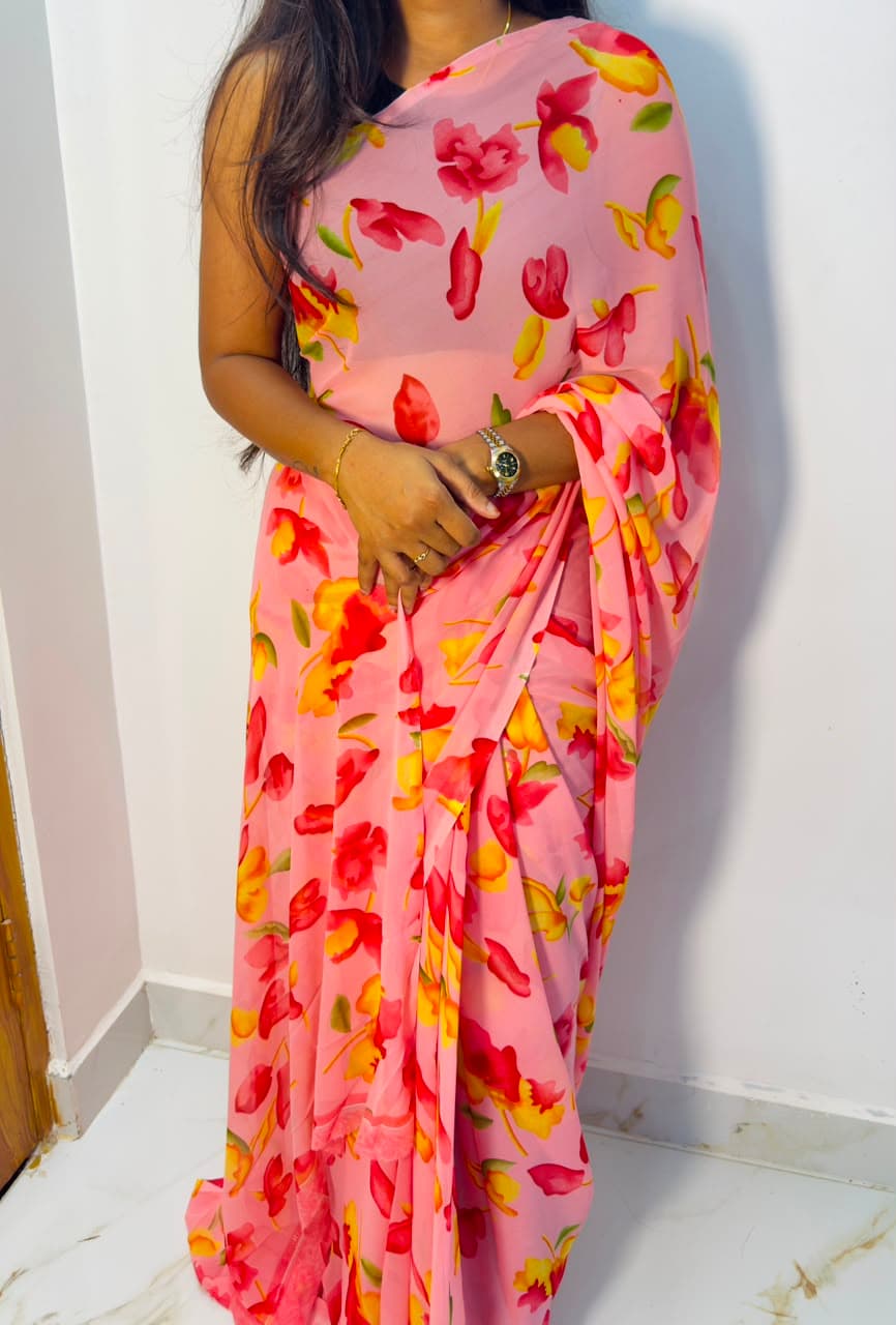Premium soft georgette