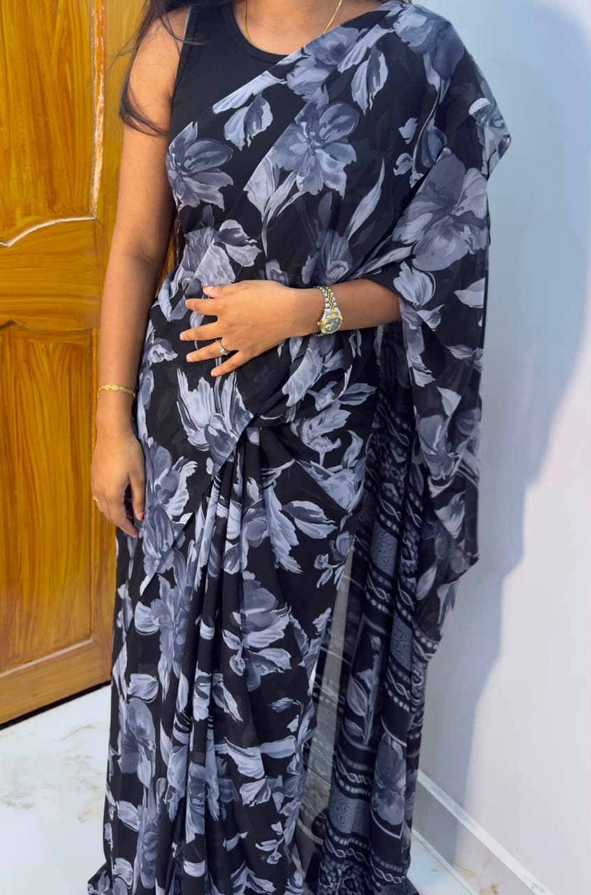 Georgette saree
