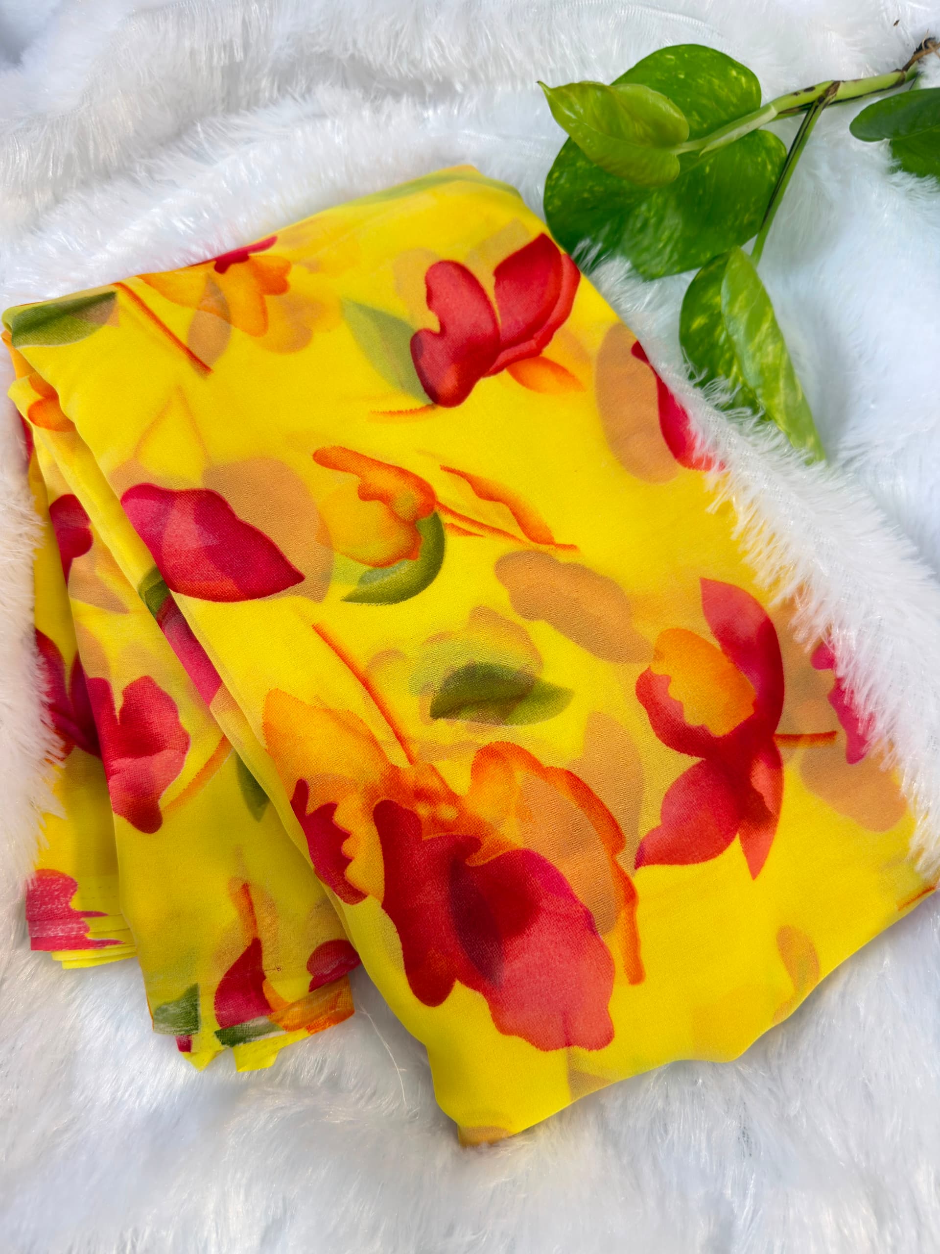 Georgette saree