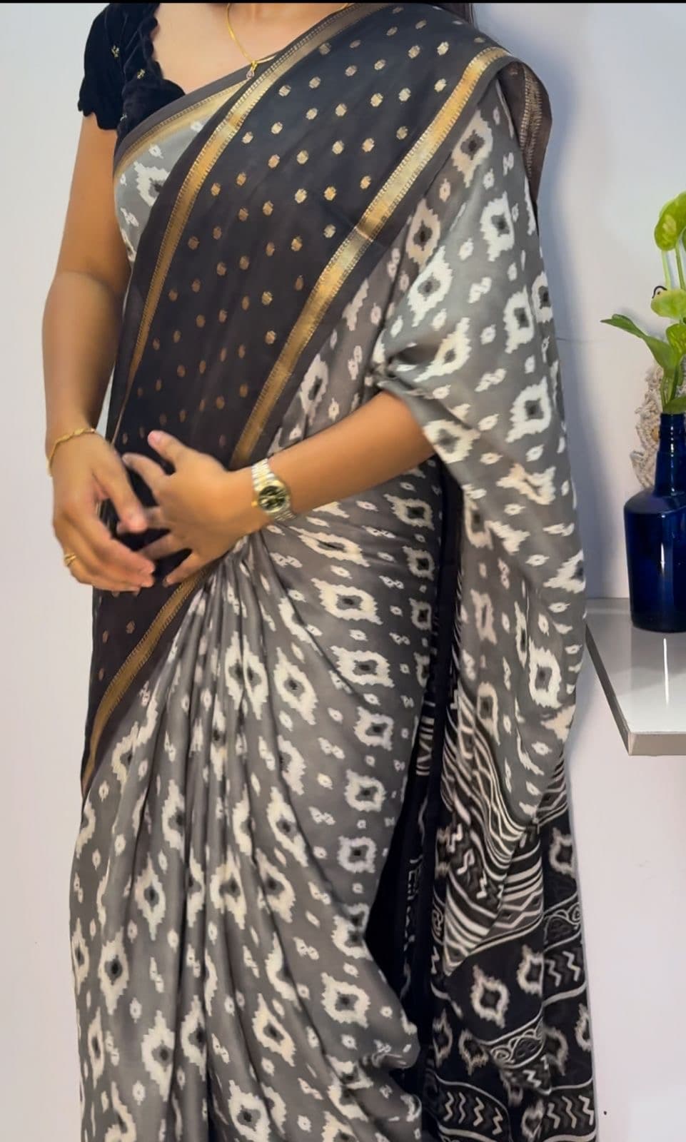 Georgette silk